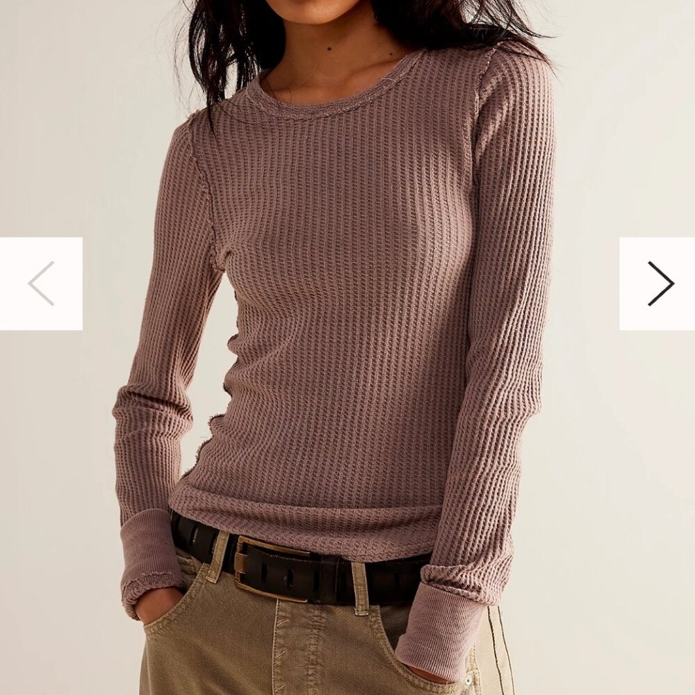 We The Free Roll With It Thermal - color: cashmere, XS